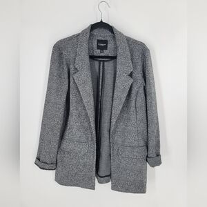 Liverpool‎ Open Front Blazer Black White Size S